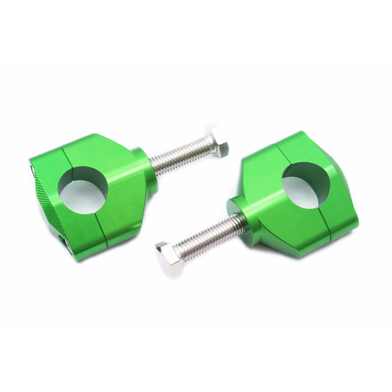 

Handlebar Risers Green 28MM Fat Handle Bar Mounts Clamp For Honda CR125 250 2000-2007 CRF250 R X 2004-2016 450 R X 2002-2016