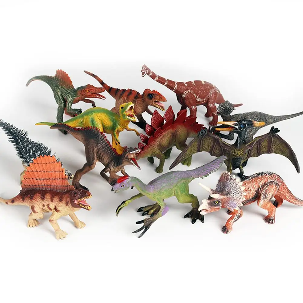 

1 Pcs Dinosaur Children's Simulation Toy Tyrannosaurus Triceratops Nail Artosaurus Spinosaurus Pterosaur Dinosaur Z9J8