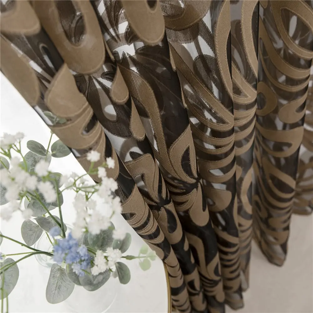 Роскошные жаккардовые занавески для кухни из серой ткани веселая жизнь красные