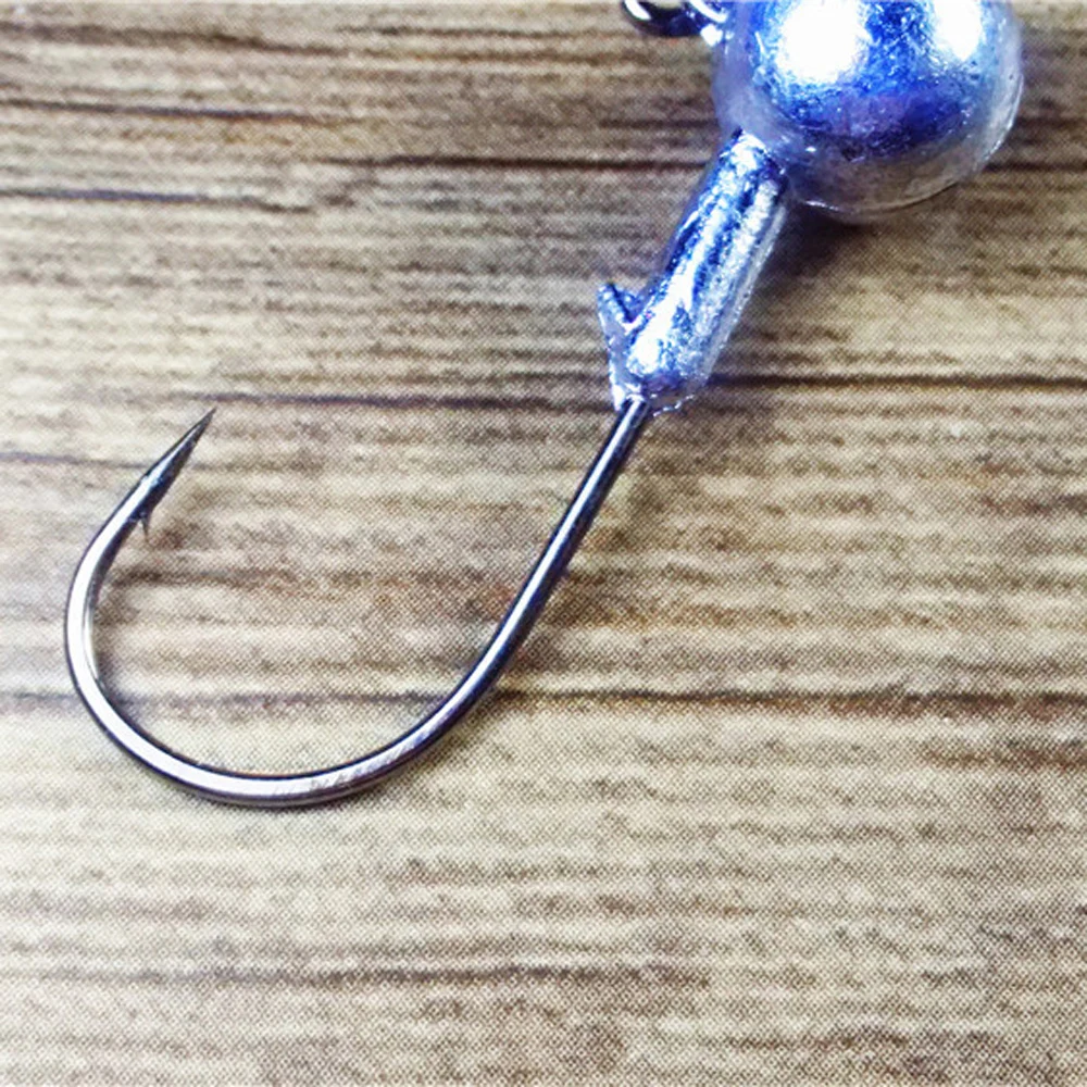 Набор металлических рыболовных крючков с зазубриной 50 шт./лот 1-20 г для мягкой