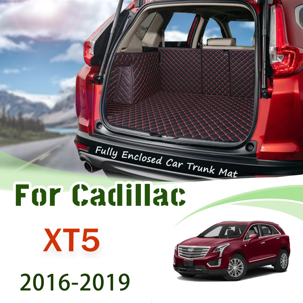 

for Cadillac Xt5 2016 2017 2018 2019 Fully Enclosed Car Trunk Mat Trunk Mat Dirt Resistant Trunk Liner The Boot Mat Accessories