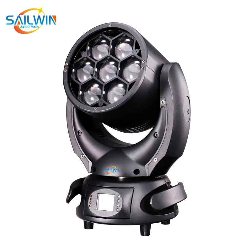 Sailwin сценический свет 7x40 Вт RGBW светодиодный движущийся головной с приближением
