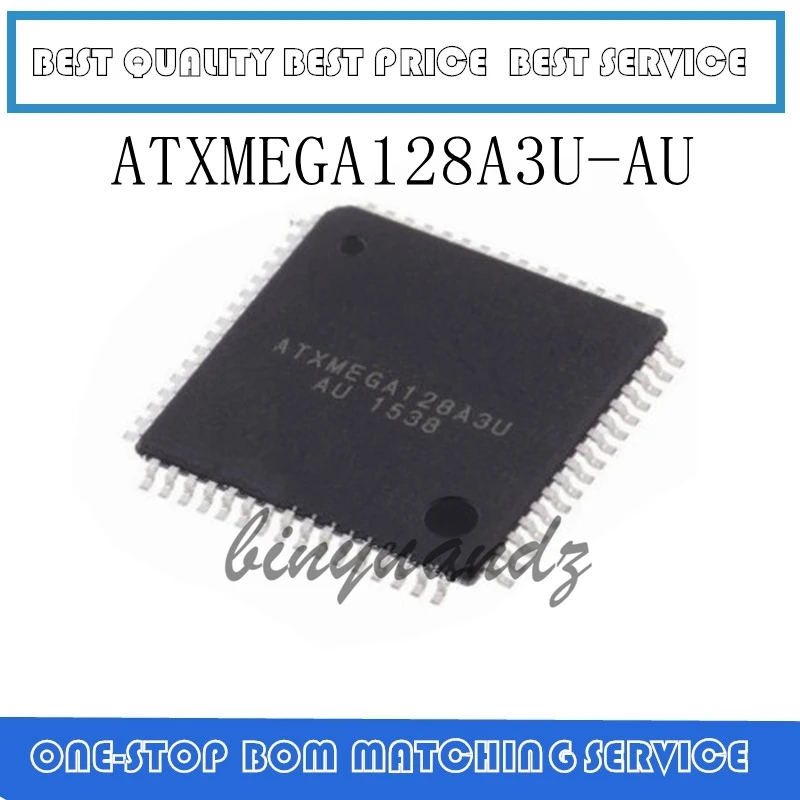 

5PCS ATXMEGA128A3U-AU MCU 8BIT 128KB KILAT 64 TQFP 128 ATXMEGA128A3U