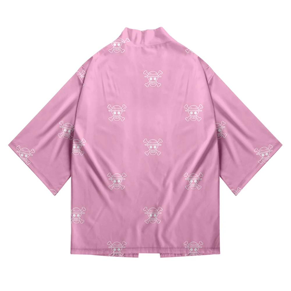 One Piece Japanese Kimono new print Luffy Cardigan Cosplay Shirt Summer Kawai One Piece Kimono cardigan samurai costume clothing