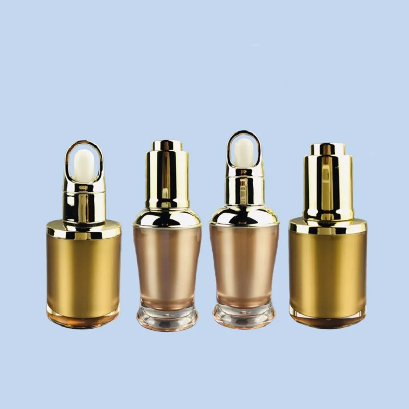 10 мл флаконы для эфирного масла золотые акриловые тату в виде бутылки пустые