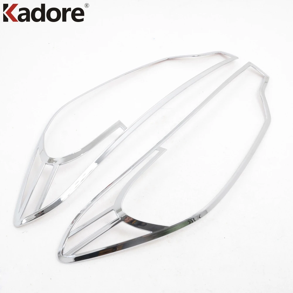 Для Kia Cerato K3 Forte 2012 2013 2014 Высокое качество ABS Хром Передняя фара Крышка рамка планки