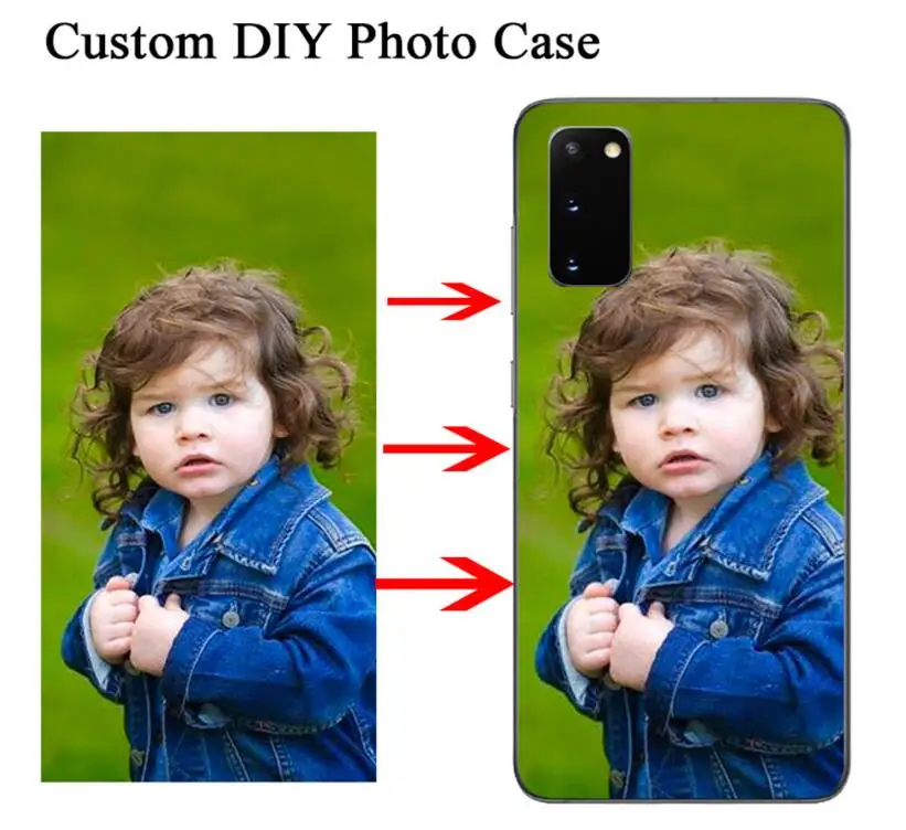 Черный ТПУ чехол для телефона VIP сделай сам iphone Samsung xiaomi huawei создание