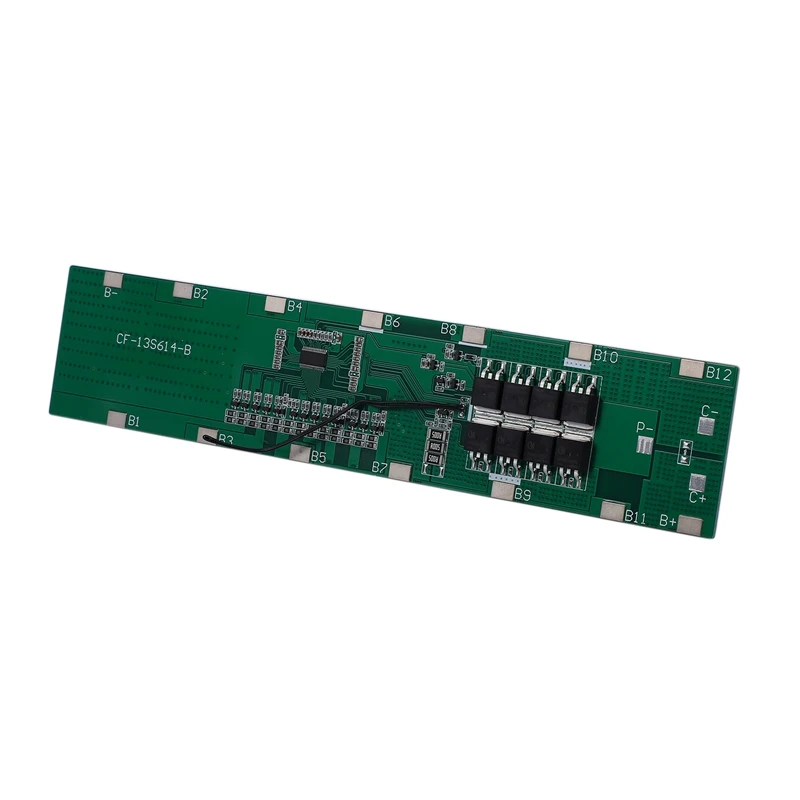 13S 48V 30A 18650 литий ионная защита батареи BMS PCB платы с защитой баланса