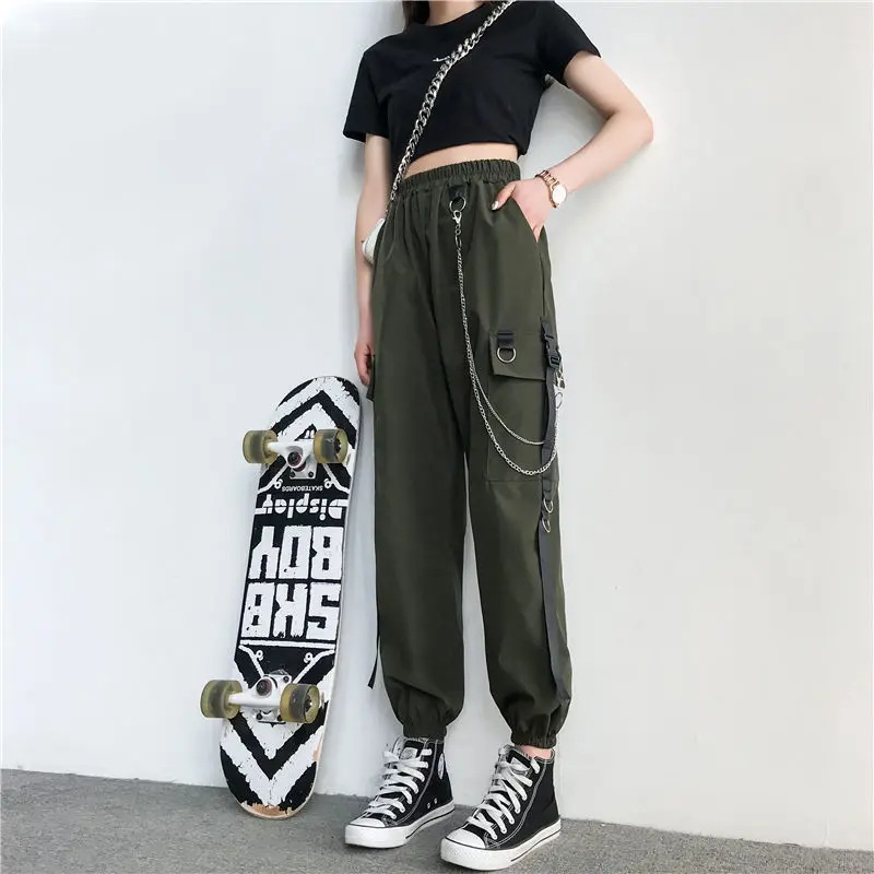 Рисунок 4 - Брюки-карго женские с завышенной талией