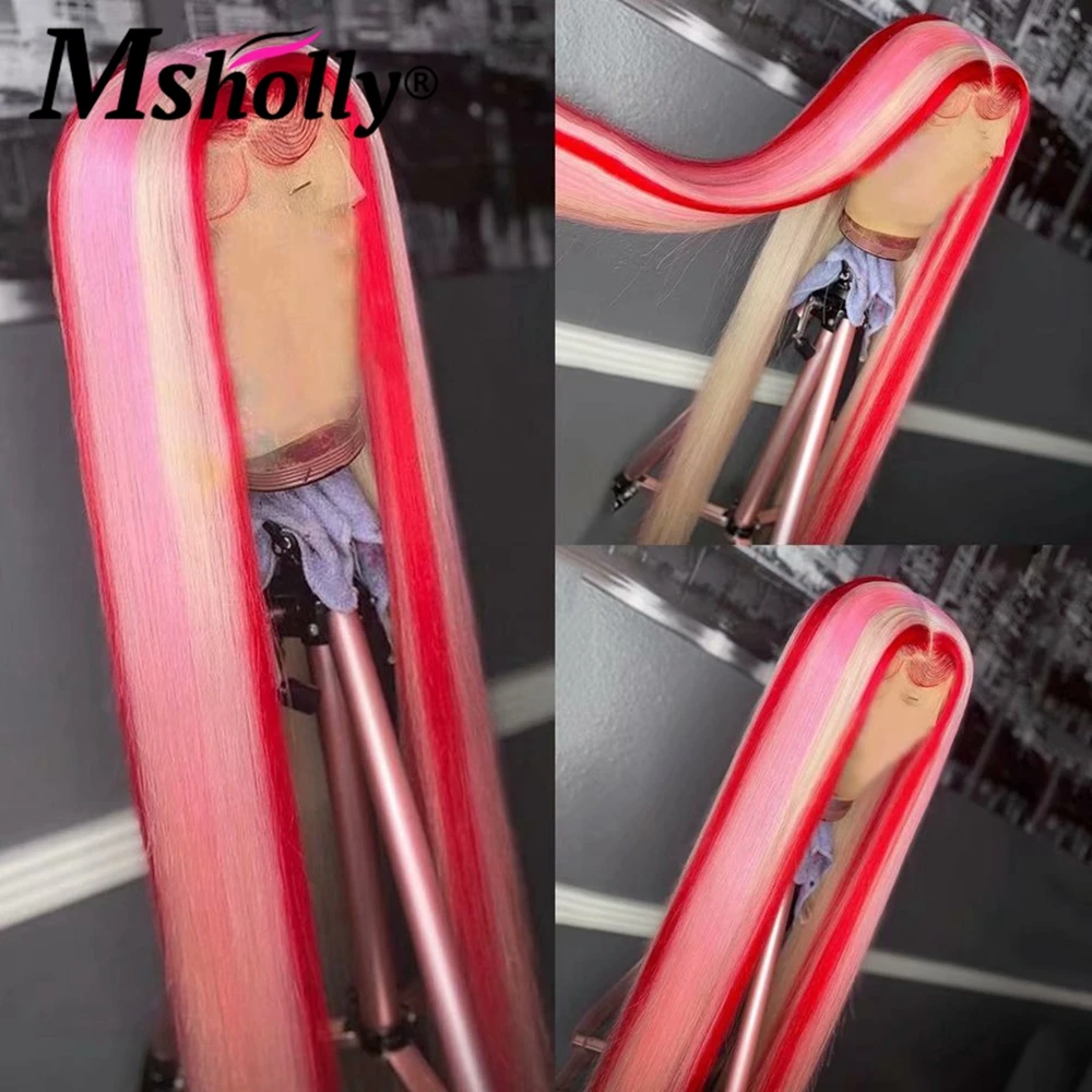 Предварительно выщипанный телефон 180 плотность прозрачный прямой кружевной