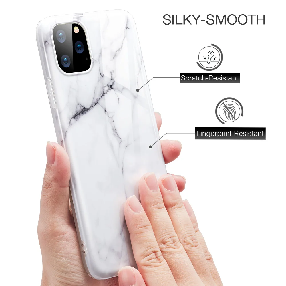 Чехол ESR для iPhone 11 Pro Max, тонкий мягкий, гибкий, из ТПУ чехол с мраморным рисунком для iPhone 11 11 Pro, аксессуары для телефонов
