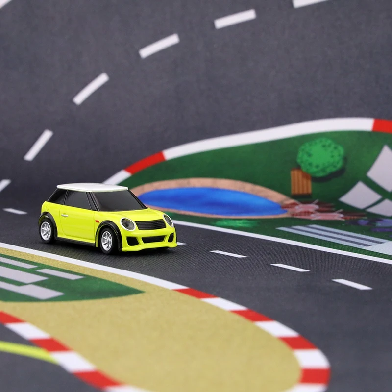 

1:76 RC Car Dedicated Racing Track Mini Race Car Racing Race Track Fit for Different Mini Scale RC Car Kids Toys
