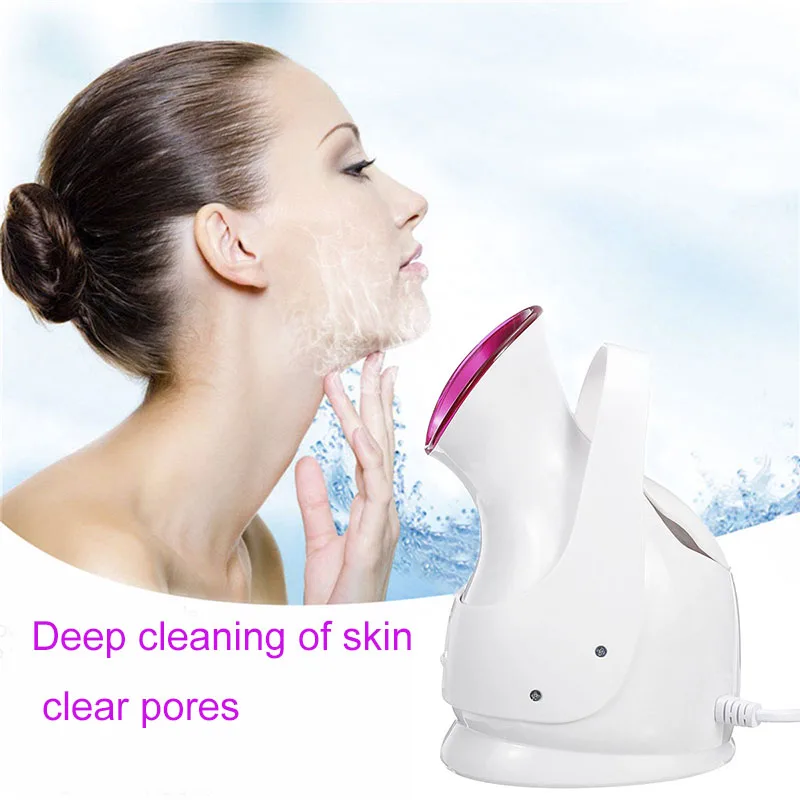 

Facial Steamer Hot Mist For Moisturizing Unclogs Pores Clear Blackheads Acne Humidifier Skin Care for Home Facial Sauna Spa