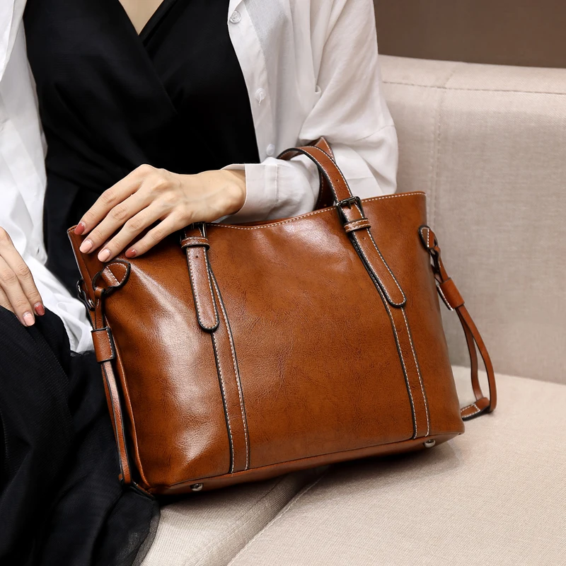 Beste Esthetische Eenvoudige Draagtas Lederen Luxe Designer Handtas Opslag Lunch Tassen Vrouwen Cosmetische Organizador Bag Organizer Ed50sn