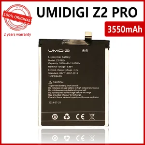 100 original 3550mah battery for umi umidigi z2 pro high quality batteries with tracking number free global shipping
