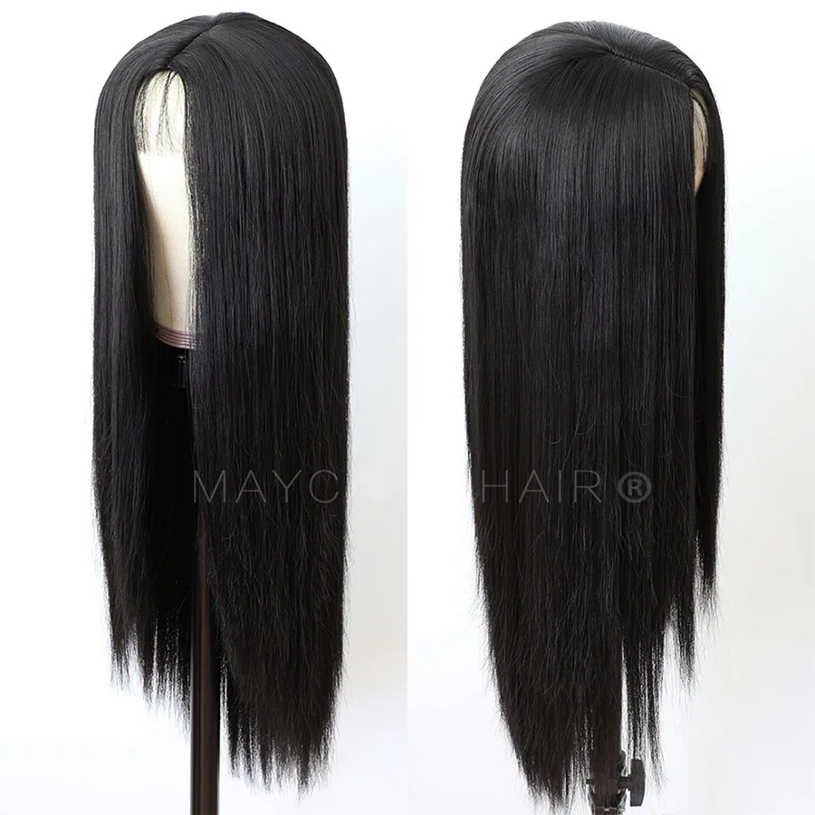 Парики из искусственных волос для женщин Maycaur|wigs for blacks|wigs black womenwig heat resistant |