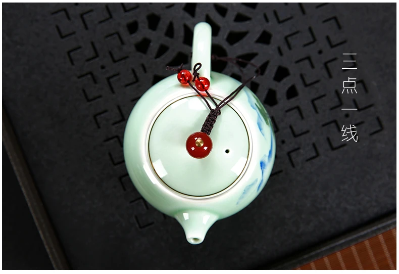 

Mini Creative Teapot Handmade Ceramic Flower Porcelain Teapot Simple Household Zaparzacz Do Herbaty Tea Set Tools DI50CH