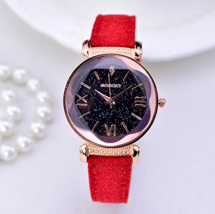 Gogoey женские часы 2019 роскошные Звездное небо для женщин Reloj Mujer go4417 | Наручные