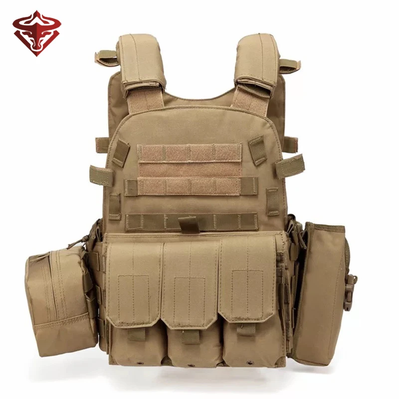 Тактический Жилет Molle боевой штурмовой тарелка тактический жилет 3 цвета CS