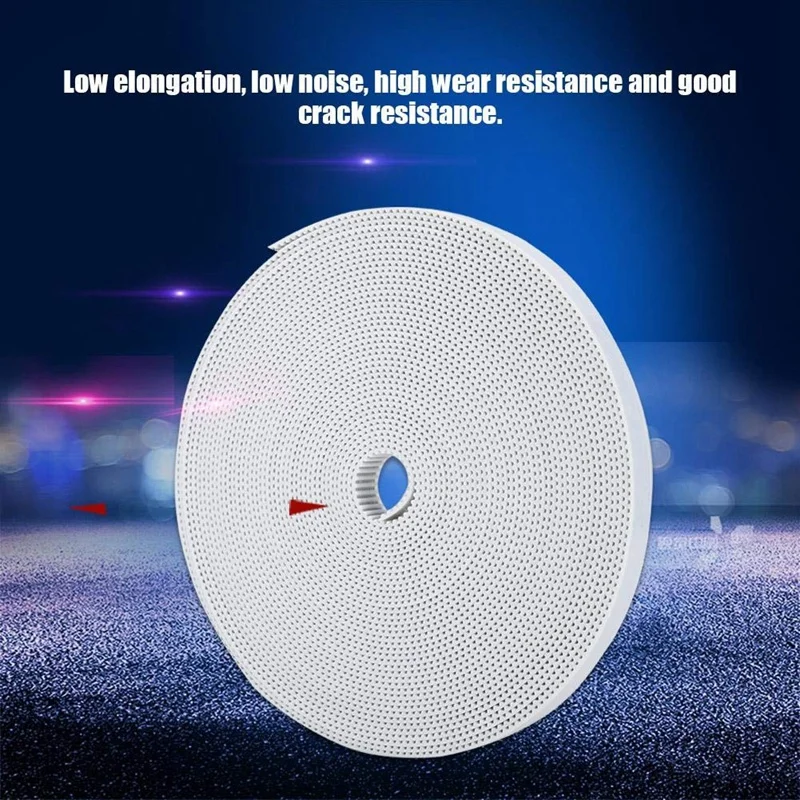 Конвейерная лента для гравировального Станка 2Gt-6 мм синхронная из искусственной