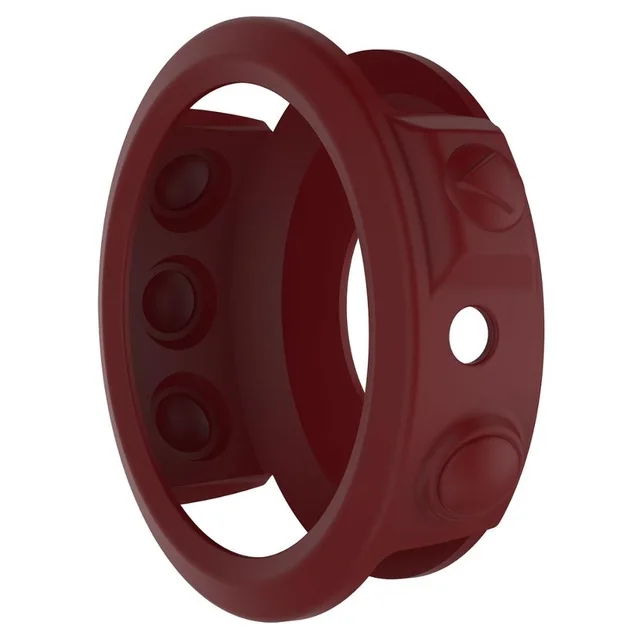 Red wine 26 мм силиконовый ремешок для часов, легкий Быстрый ремешок для Garmin Fenix 5X 5X Plus 3 3HR, спуск MK1 Fenix 6X 6X Pro, ремешок на запястье - Цвет: Red wine