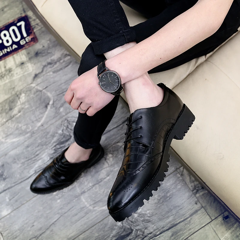 

leather sapato brown sneaker skin hombre casual cuero de mens moccasins para mens 2020 man male slip casuales men leisure shoes