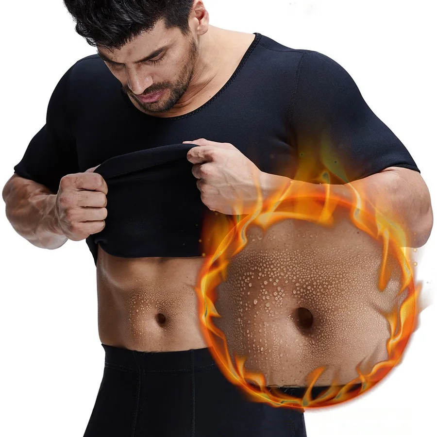 Корсет для коррекции фигуры жилет похудения с коротким рукавом тренажер талии