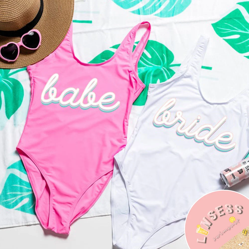 

LINSESS 2021 пикантные Для женщин Одна деталь Цвет градиентный купальный костюм Женская пляжная обувь для невесты и подружки невесты, открытая с...