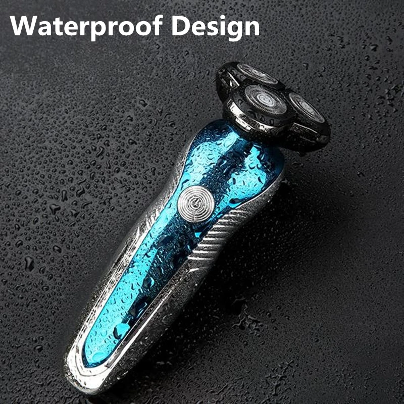 Электробритва Мужская аккумуляторная с зарядкой от USB и одним лезвием | Бытовая