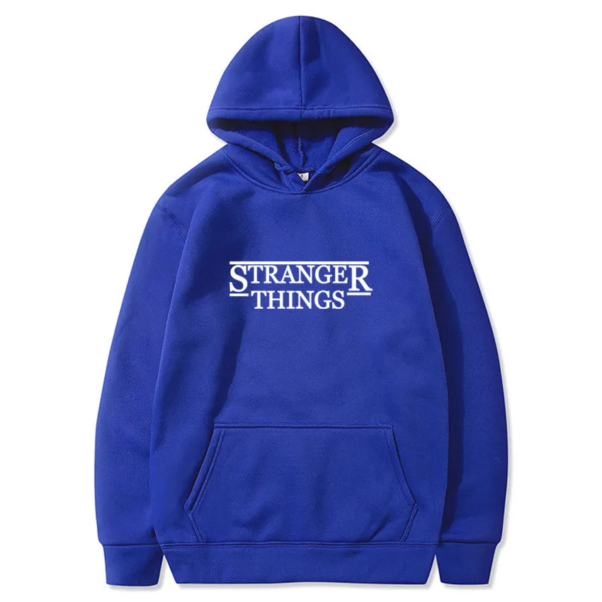 

Tops Hot Sale Stranger Things Hoodies Sweatshirt Fashion Unisex Pullovers Winter Soft Cotton Stranger Things Harajuku Sportswear