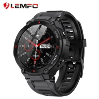 lemfo smart watch men sport support bluetooth call 2021 new music control alarm clock reminder smartwatch for android phone