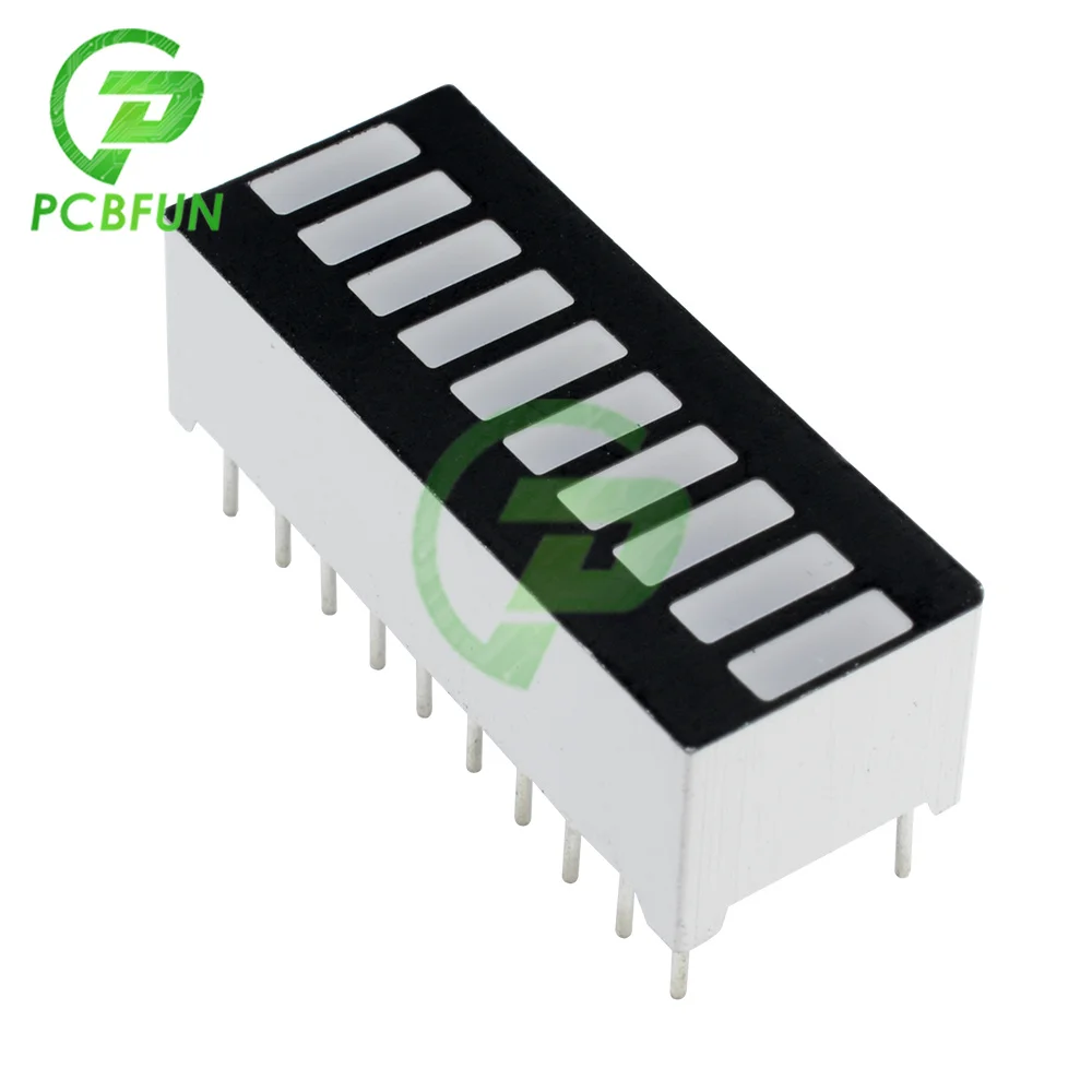 Модуль гистограммы 2 шт. 10 сегментов светодиодный дисплей гистограмма ультра