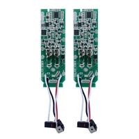 2x li ion battery charging pcb protection circuit board for dyson 21 6v v6 v7 vacuum cleaner