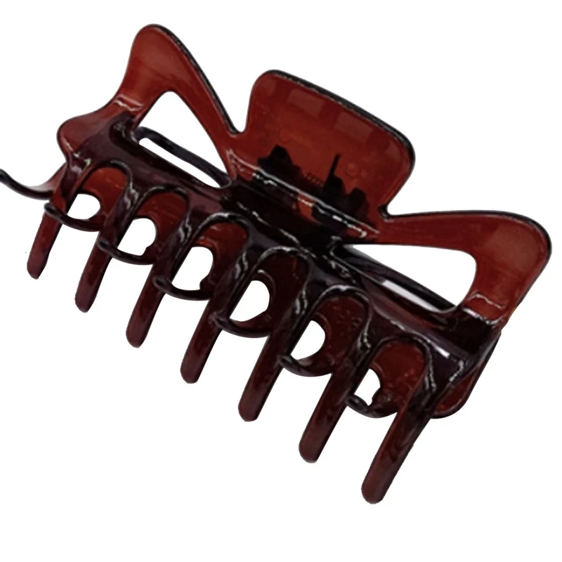 Women Large Hair Clamps Claw Clip Lady Female Casual Big Barrette Crab Claws Headwear Accessories |