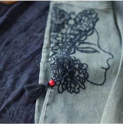 Осенние джинсы женские свободные повседневные джинсовые брюки в стиле ретро