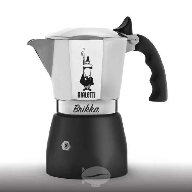 , Original Bailetti Espresso Maker 2-4 Cup Kitchen Drip Stove Gas Best Delicious