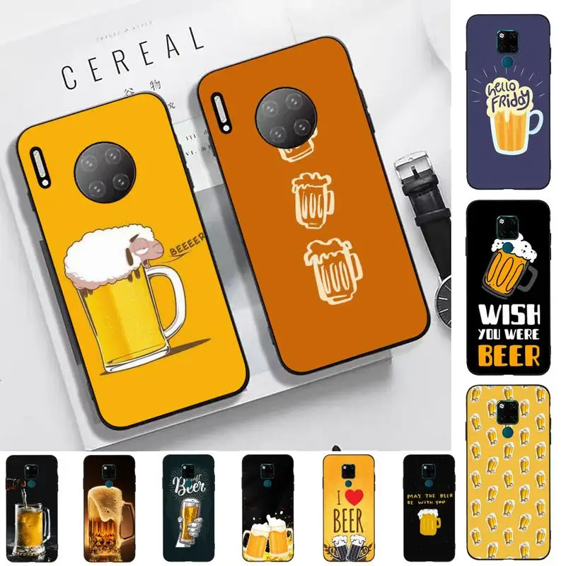 

Yinuoda Drink Beer Phone Case for Huawei Mate 20 10 9 40 30 lite pro X Nova 2 3i 7se