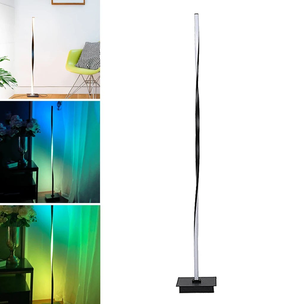 

Home Club LED Floor Lamp RGB Colorful Bedside Corner Standing Pole Lamp