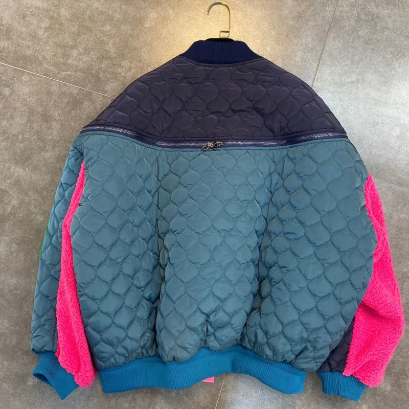 

2020 Autumn Winter Women New Fashion Stand Collar Long Sleeve Stitching Multi Pocket Indie Folk Style Cotton Jacket RC963