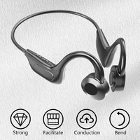 vg02 bone conduction headphones tws bluetooth wireless waterproof sport wireless headset surrounding directional sound earphones