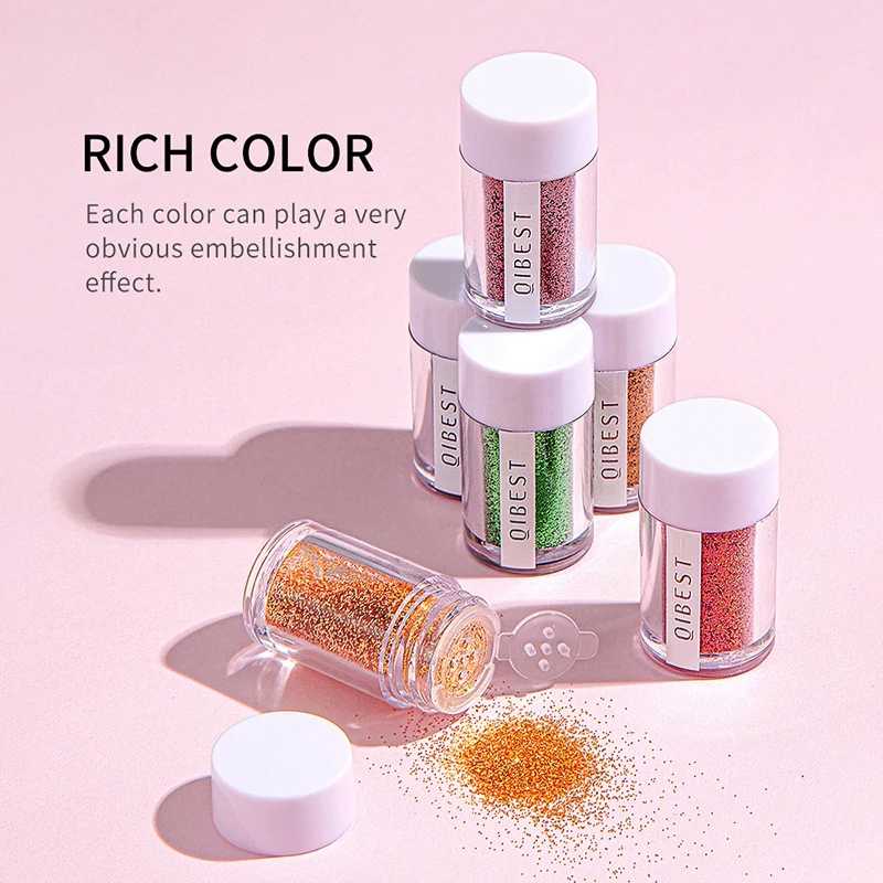 

Charming Sparkling Shiny Long Lasting Liquid Eye Shadow Allergen Free Vegans Colorful Metallic Waterproof Pigmented Laser Powder
