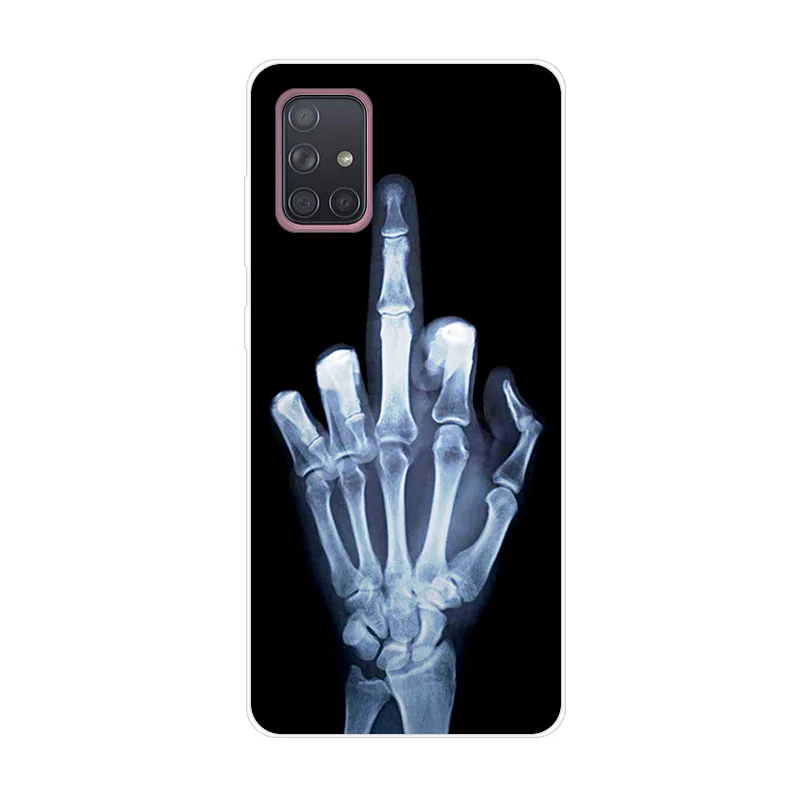 For Samsung A71 A52s A51 Case Clear TPU Silicone Soft Phone Cover Case For Samsung Galaxy A71 A52s 5G A51 Back Cover Case Funda