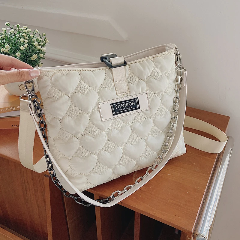 

Модные дизайнерские брендовые сумки-мессенджеры на цепочке для женщин, зима 2021, роскошные женские сумки на плечо, сумка через плечо, женский...