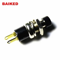 pb05b open no on off 1a 250vac 3a 125vac momentary self reset small button switch pbs 110 7mm open reset gold plated foot
