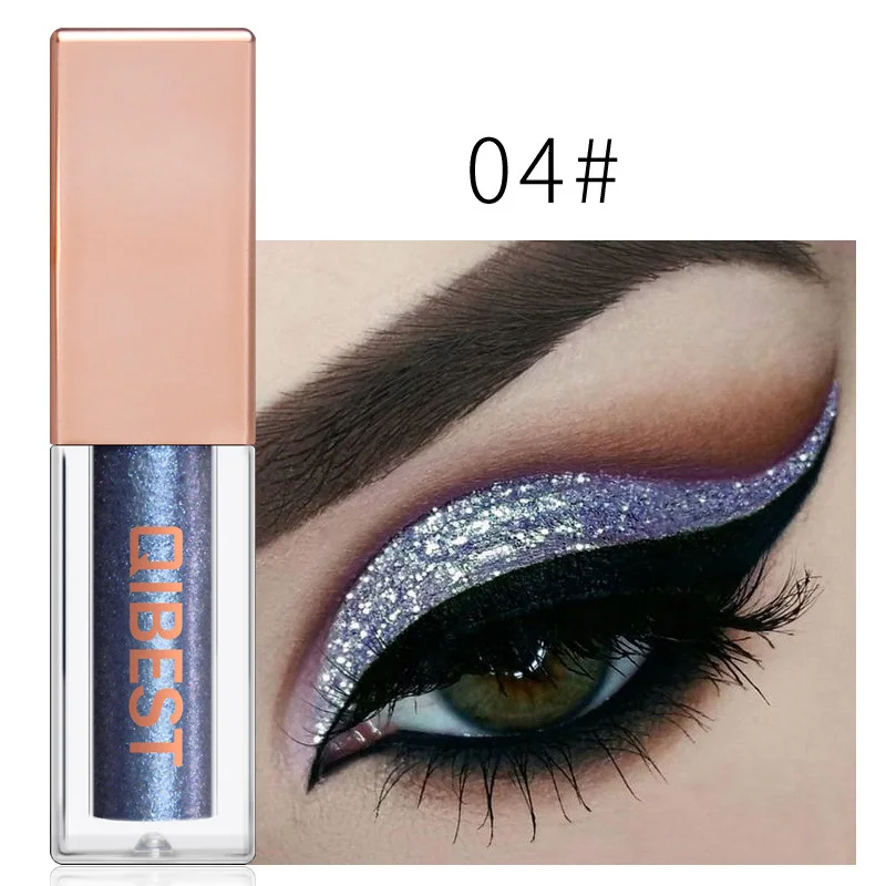 Women Shining Liquid Eyeshadow Waterproof Glitter Metallic Gel QRD88 |