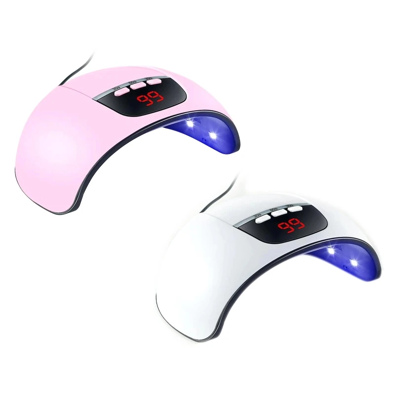 

54W Nail Lamp UV Dryer LED Gel Timer Settings Manicure Machine Curing Light