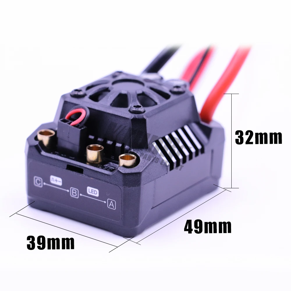 X-team 3674 бесщеточный мотор+ EZRUN Max10 120A RTR ESC водонепроницаемый бесщеточный ESC для 1/10 SCT грузовик Moster грузовик RC автомобиль