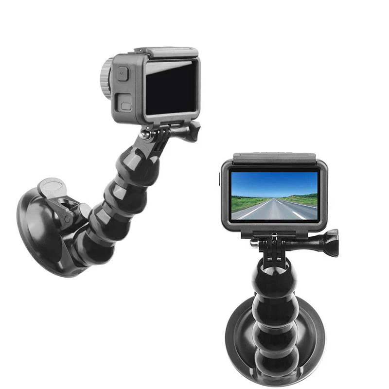 Автомобильный кронштейн на присоске для DJI Osmo экшн-стекло автомобиля блестящий