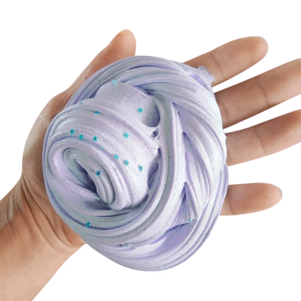 Пушистый Floam Slime Ароматические игрушки для снятия стресса Unzip антистрессовые
