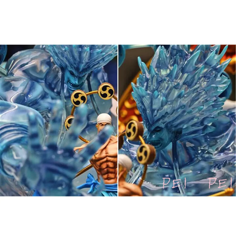 ONE PIECE Sky Piea Enel полноразмерная портретная Мужская футболка с тором статуя из смолы GK Art Craft фигурка Коллекционная модель игрушки P1613